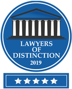 Lawyers Of Distinction 2019 | 5 Stars